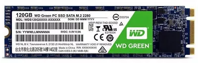 SSD M.2 120GB 240GB 250GB 500GB 480GB WD Green Blue 2280 SATA Solid State Drive • $39.95