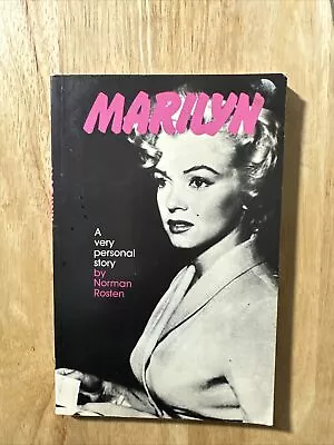 Marilyn Monroe : A Very Personal Story By Norman Rosten 1980 Paperback Very Good • £14.99