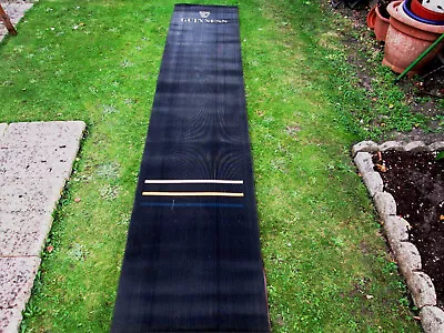 £65 • Buy Guinness Dart Mat Heavy Duty Rubber Three Oche Lines Vintage 1990s Unused Rare