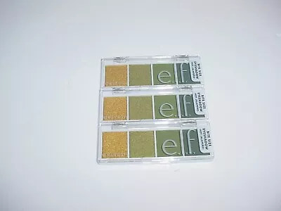 Lot Of 3 E.l.f. Bite Size HOT JALAPENO 4-Pan Eyeshadow Palettes • $14.95