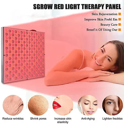 225 Led Light Anti-Aging Therapy Panel 660nm 850nm Near Infrared Therapy Light • £29.45