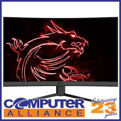 32  MSI Optix G32CQ4 E2 Curved WQHD Free Sync Gaming Monitor • $479