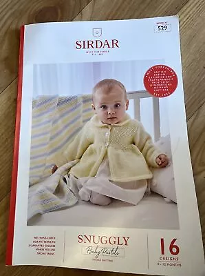 Sirdar SNUGGLY DK Baby Pastels  16 Knitting Pattern Book Vgc • £6.99
