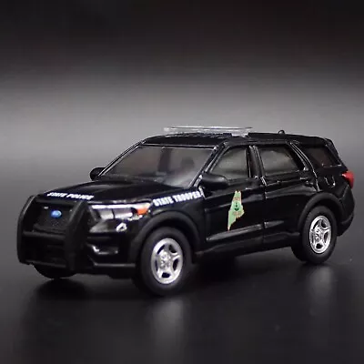 2021 Ford Explorer Interceptor Maine State Police 1:64 Scale Diecast Model Car • $14.98