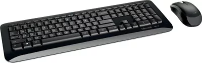 Microsoft - Desktop 850 Full-size Wireless Keyboard And Mouse Bundle PY9-00001 • $30