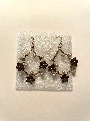 Michael Michaud Retired Ume Wire Earrings 3334 Retail Price $78 • $34