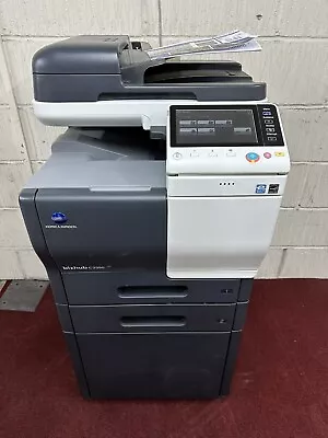 £476 • Buy Konica Minolta Bizhub C3350 A4 Colour Copier/Printer & Storage Cabinet.