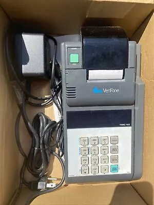 Universal Tranz 460 Verifone Credit Card POS Transaction Machine Printer WORKS • $20