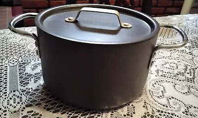 Vintage Commercial Aluminum Cookware #304C - 3 1/2  Quart Pot With Lid • $54