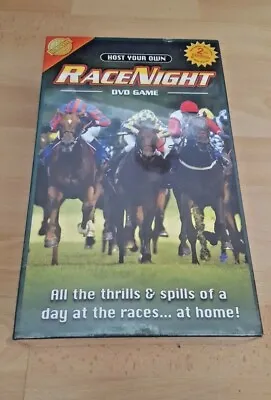 Host Your Own Race Night DVD Game 2nd Edition New & Sealed Horse Racing  • £14.99