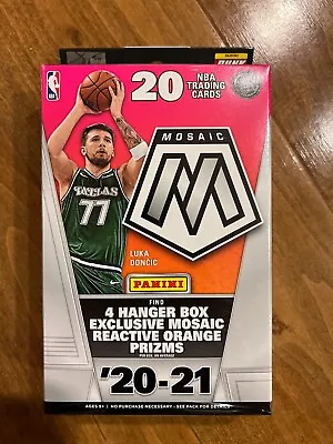 2020-21 Panini Mosaic NBA Basketball Hanger Box - NEW SEALED • $20