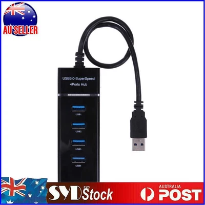 $11.69 • Buy New USB3.0 Super Speed 4 Ports HUB Splitter For PS4 / SLIM/PRO/XBOXONE AU