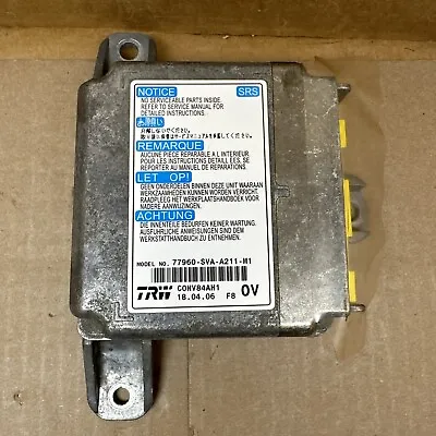 Honda Civic Coupe Air Bag Airbag Computer Control Module 77960-SVA-A211-M1 • $100