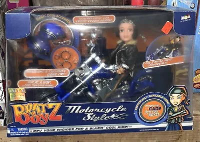 Vintage MGA Bratz Boyz Motorcycle Style With Introducing Cade 2003 New Unopened • $254.46