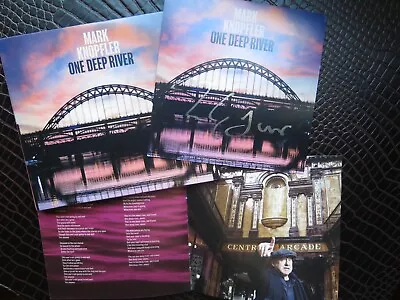 SIGNED By Mark Knopfler | One Deep River | SIGNED Insert CD | Dire Straits RRHOF • $79.95