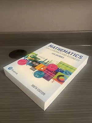 Mathematics For Economics And Business Jacques Ian Ninth Edition • £25