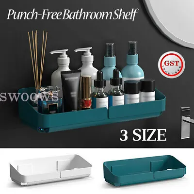 Bathroom Corner Shower Shelf Shampoo Soap Holder Storage Rack Organiser Caddy • $12.72