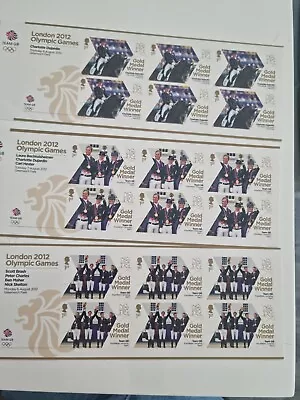 £19.99 • Buy London 2012 Olympic Games Gold Medal Winners Stamps 