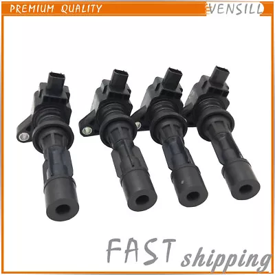 4PCS Ignition Coil Pack 6E5G-12A366 For Ford Fusion Mercury Milan 2.3 4cyl &3.0L • $72.50