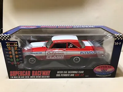 California Flash Butch Leal 1/18 Hard  Top 1965 Plymouth Awb Supercar Highway 61 • $244.99