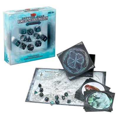 $35.95 • Buy Dungeons & Dragons: Icewind Dale Rime Of The Frostmaiden Dice & Miscellany