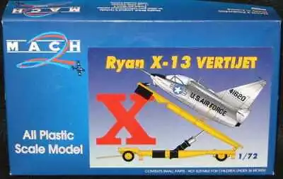 Mach 2 Models 1/72 RYAN X-13 VERTIJET With Launch Trailer • $29.99