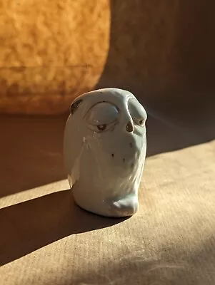 Coalport Bone China 'Sleepy' Owl Ornament • £15