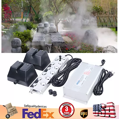 Ultrasonic Mist Maker Pond Fogger Machine 12-Head For Hydroponics Landscape Sale • $98.81