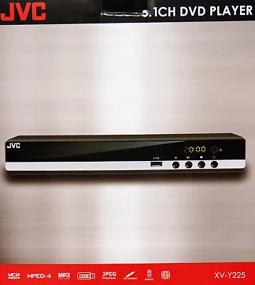 JVC XV-Y225 All Region Zone Code Free DVD Player 5.1 Channel PAL NTSC Worldwide • $59.99