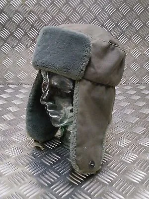 Genuine German Army NVA Grey Cossack / Ushanka Trapper Hat - All Sizes - NEW • $50.64