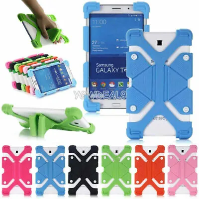 For 10  10.1  Inch Tablet Universal Flexible Shockproof Soft Silicone Case Cover • $12.34