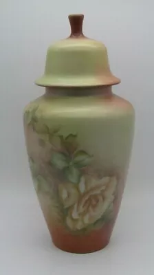 Decorative Floral Vase With Lid 11.5  Tall • $19