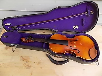 Stradivarius Violin Made In Czechoslovakia 1926 • $99.99