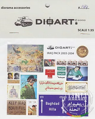 DioArt 1/35 Modern Iraq Pack 2003-2004 (Signage/Posters) • $5.18