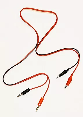 New 3FT Mini Alligator Probe Lead Clip To Banana Plug Probe Cable (3 Pack) • $4.90