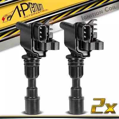 2x Ignition Coils Pack For Mazda 323 Protege BJ Ford Laser KN KQ 1.6L 1998-2002 • $35.99