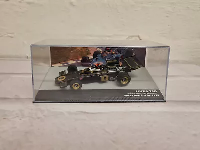 EMERSON FITTIPALDI Lotus 72D  F1 Racing Car 1972 Diecast Model 1:43 Scale Altaya • £17.99