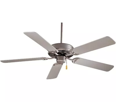 Minka-Aire F546-BS Contractor Brushed Nickel 42  Ceiling Fan • $49.94