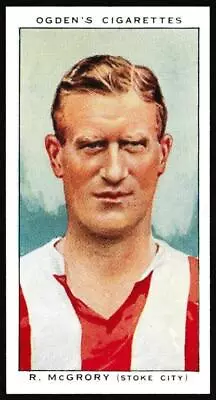 Ogden's - 'Football Club Captains' (1935) - R. McGregory (Stoke City) • £3.45