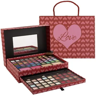 Makeup Kits For Teens 2 Tier Love Make Up Gift Set Eyeshadow Palette • $24.99