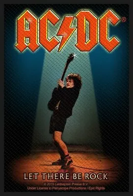 £4.50 • Buy Ac/dc - Let There Be Rock (new) Sew On W-patch Official Band Merchandise