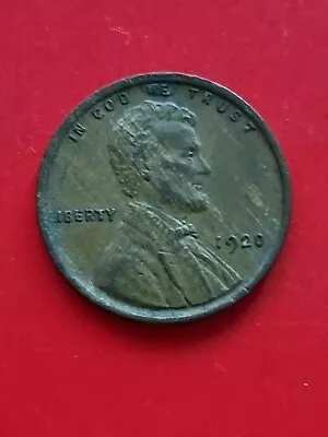 $6 • Buy 1920 USA Wheat Penny Lincoln One Cent 