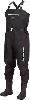 BASSDASH 3D Boot Foot Game Wader Ultra High X-Large 10-11 Black Plaid • $76.99