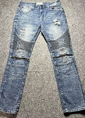 Bleecker & Mercer Men's Pants 32x32 Premium Denim Jeans Skinny Legs • $25