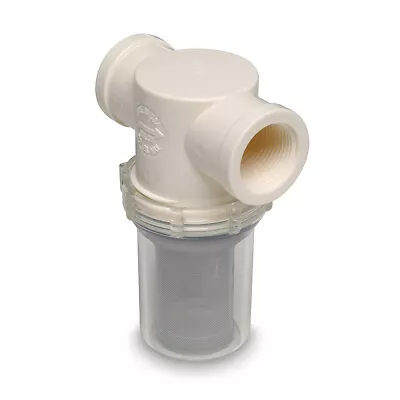 Shurflo By Pentair 1  Raw Water Strainer W/Bracket & Fittings - 50 Mesh 253-3... • $79.24