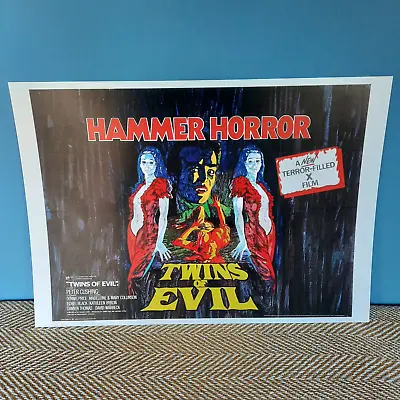 Twins Of Evil - Hammer Horror (Reproduction A3 Poster) • £6.99