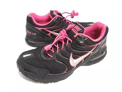 Nike Women's Size 7.5 Air Max Torch 4 Athletic Running Shoes Sneakers Black Pink • $45