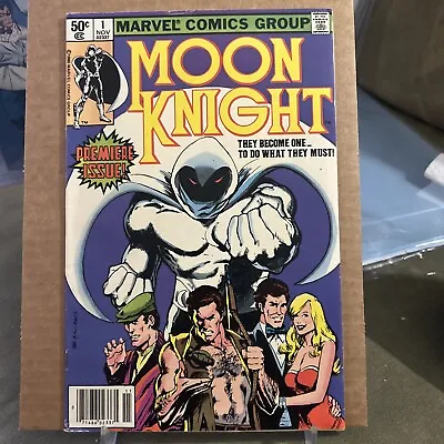 Moon Knight #1 Fn/vf Origin Of Moon Knight Part 1 Marvel Newsstand 1980 • $32