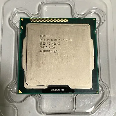 Intel Core I3-2130 3.40GHz Dual-Core CPU Processor SR05W LGA1155 Socket • $10