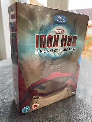 Marvel Iron Man 3Movie Collection Blu-ray New And Still Sealed • £12.99